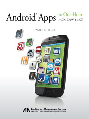 cover image of Android Apps in One Hour for Lawyers